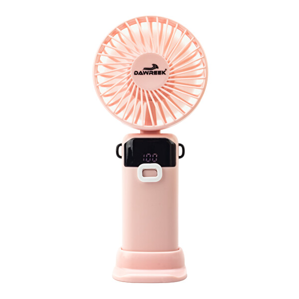 Dawreek Led Göstergeli El Fanı Pembe