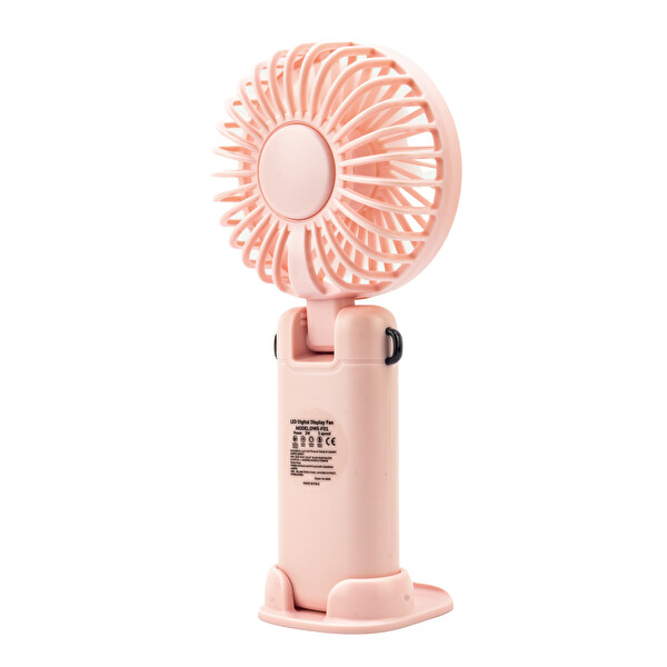 Dawreek Led Göstergeli El Fanı Pembe
