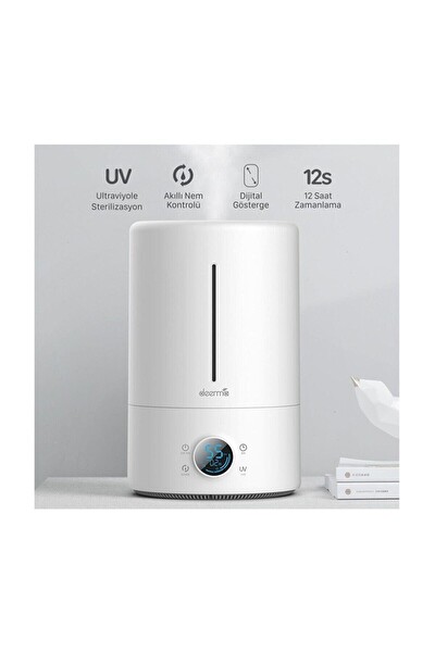 Deerma F628S Dijital Beyaz Hava Nemlendirici