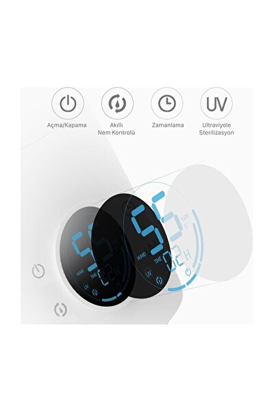 Deerma F628S Dijital Beyaz Hava Nemlendirici