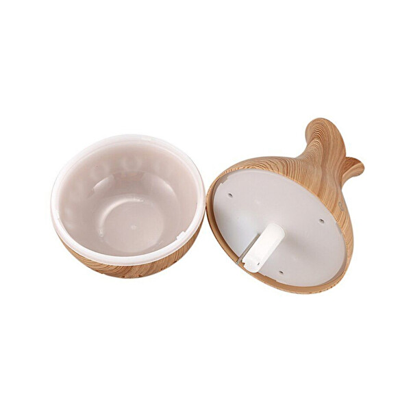 YK Design Ultrasonic Humidifier LED Işıklı 150 ML Ahşap Hava Nemlendirici