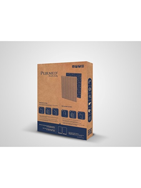 Purmed Fakir Luminoso Smart Uyumlu Hepa ve Karbon Filtre