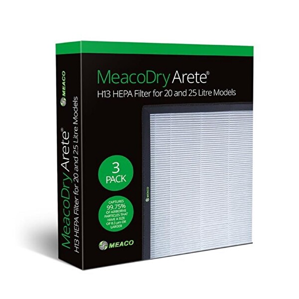 Meaco Dry Arete One 20 L ve 25 L Hepa Filtre
