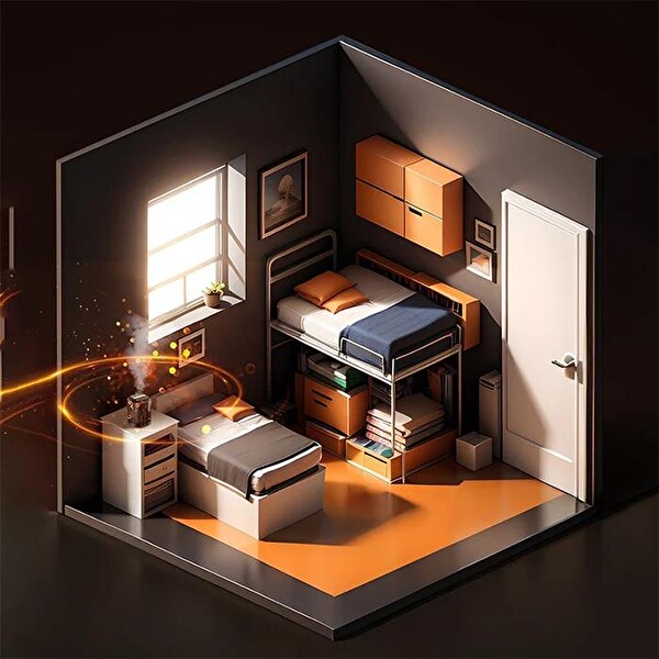 Ezere 3 L Kapasiteli Üç Spreyli Hava Nemlendirici Difüzör