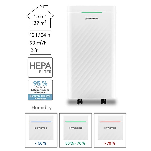 Trotec TTK 27 HEPA Nem Alma Hava Temizleme Cihazı