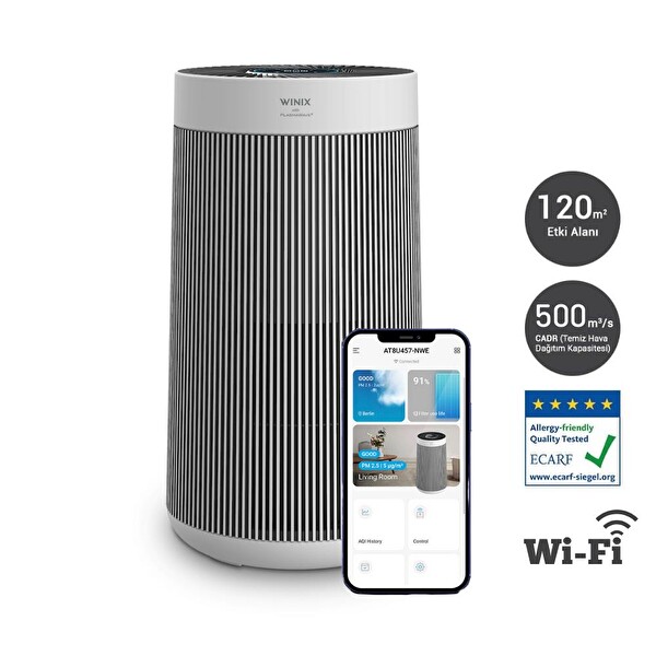 Winix T800 Hava Temizleyici WiFi Bağlantılı True Hepa Filtreli