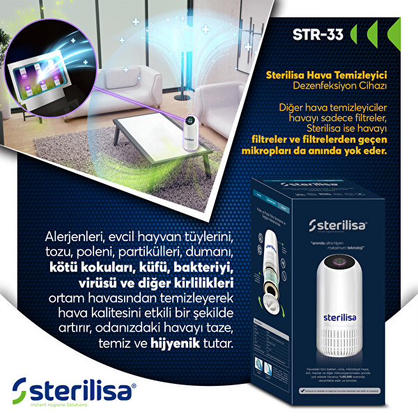 Sterilisa Hava Dezenfeksiyon Cihazı