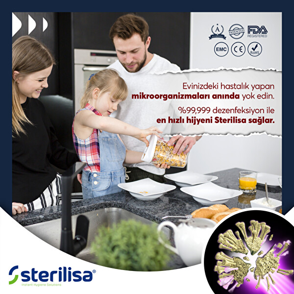 Sterilisa Hava Dezenfeksiyon Cihazı