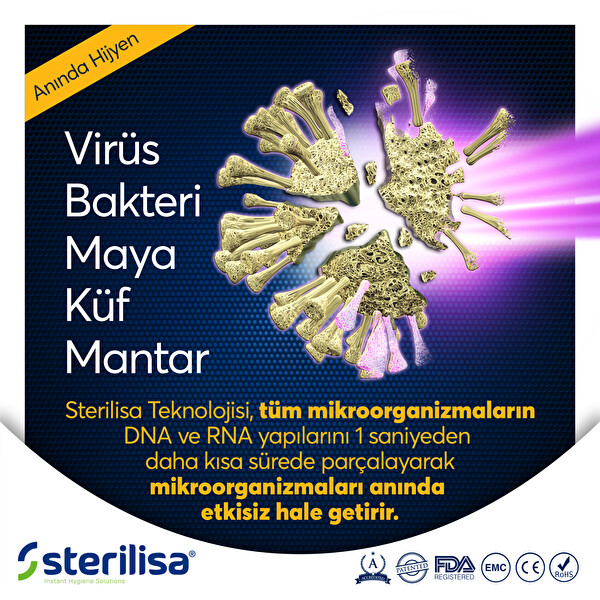 Sterilisa Hava Dezenfeksiyon Cihazı