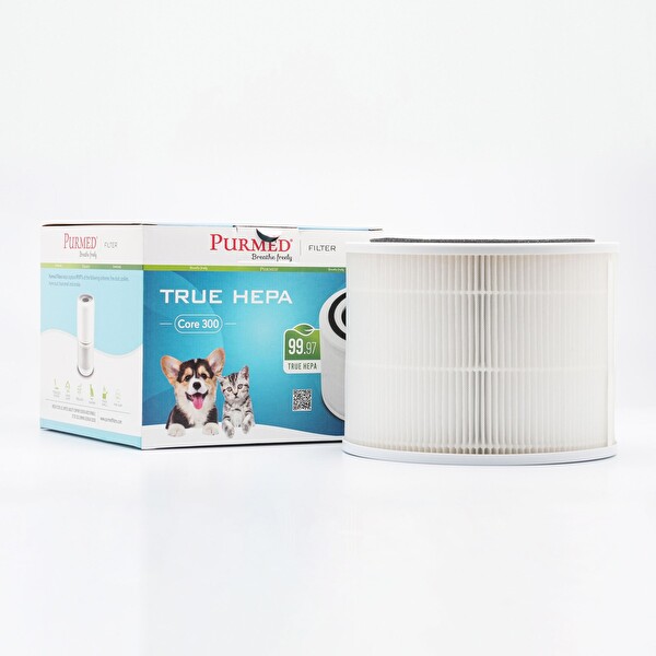 Purmed Levoit Core 200 Air Purifier Uyumlu Hepa - Karbon Filtre