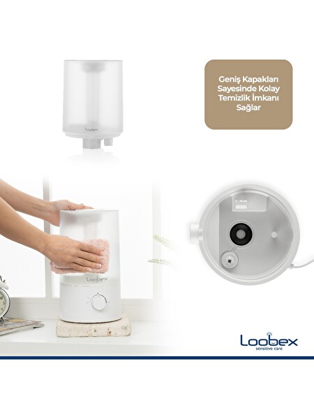 Loobex ME-3140 Hava Nemlendirici Buhar Makinesi