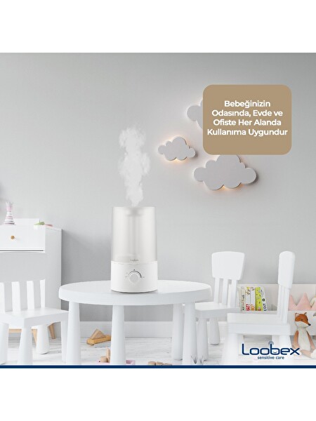 Loobex ME-3140 Hava Nemlendirici Buhar Makinesi