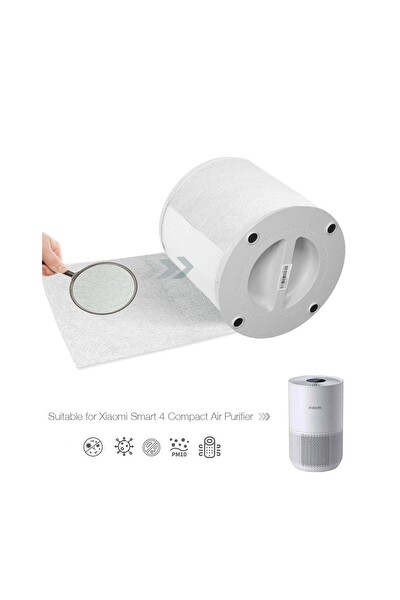 Purmed Xiaomi Air Purifier 4 Compact Uyumlu Toz Tutucu Ön Filtre 10 Adet
