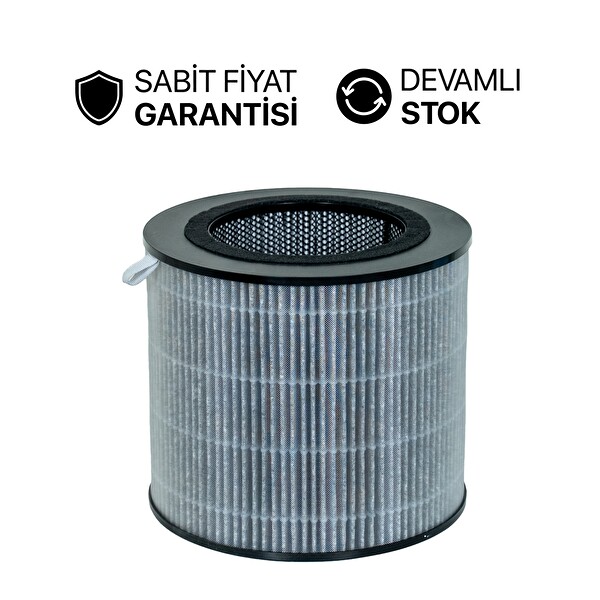 Xenon Smart Antibakteriyel Katmanlı Hepa 13 Hava Temizleme Cihazı Filtresi Gri (X7421 VE X7422 Modeli İle Uyumludur)