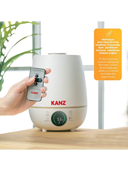 Kanz KNZ-0734 Dijital Buhar Makinesi