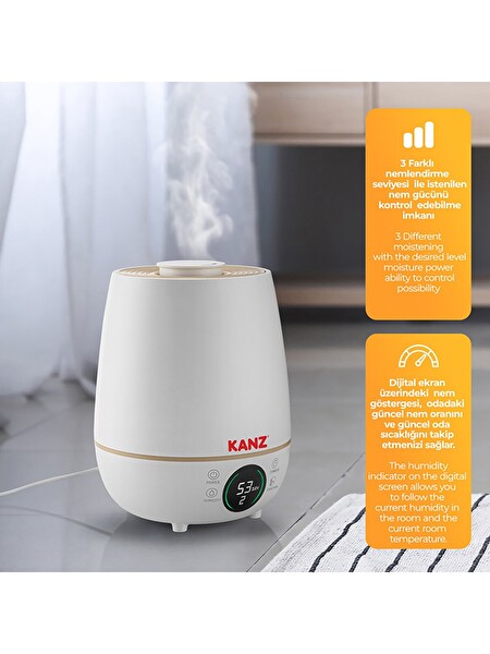 Kanz KNZ-0734 Dijital Buhar Makinesi