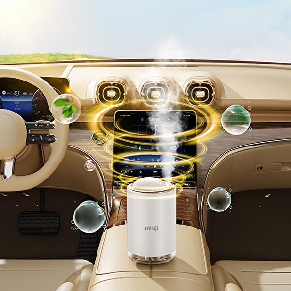 Mioji Mio SS18 Yeni Nesil Şarjlı Otomatik Koku Makinesi Beyaz - 1 Adet Shangri-La Kokusu