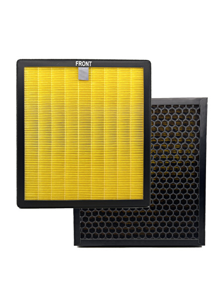 Pure Flat Hava Temizleme Cihazı Uyumlu Hepa - Karbon Filtre