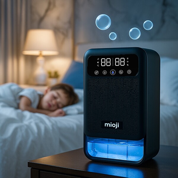 Mioji Mio 30NEC Pro 3.8 L Çift Göstergeli Siyah Nem Alma ve İyon Hava Temizleme Cihazı