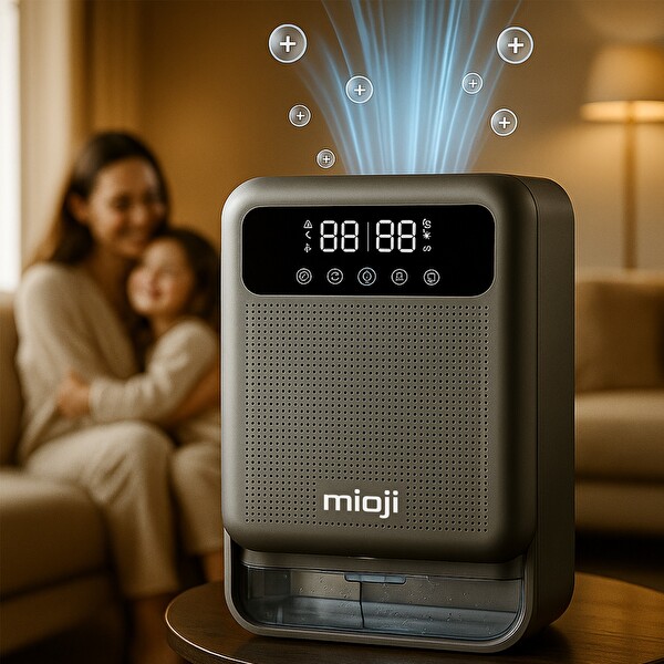 Mioji Mio 30NEC Pro 3.8 L Çift Göstergeli Silver Nem Alma ve İyon Hava Temizleme Cihazı
