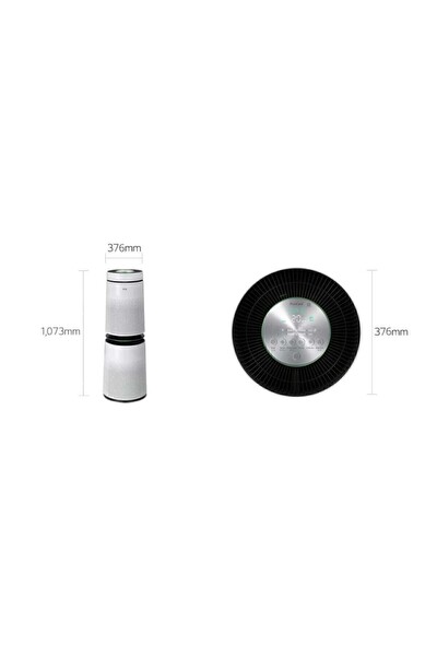 LG AS10GDWH0 PuriCare 360 Air Purifier Double Hava Temizleyici