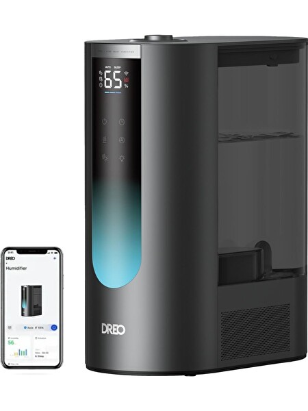 Dreo 813S Akıllı Ultrasonik Sıcak - Soğuk Buharlı Hava Nemlendirici