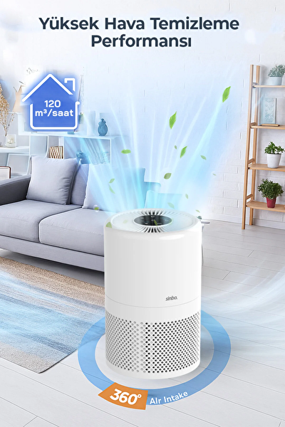 Sinbo SAP-5507 Hava Temizleme Cihazı - Beyaz