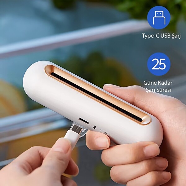 Upway Kötü Koku Giderici Hava Temizleyici Sterilizatör Mini Ozon Cihazı - Araç Buzdolabı Pet