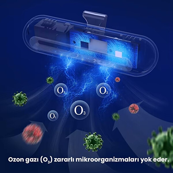 Upway Kötü Koku Giderici Hava Temizleyici Sterilizatör Mini Ozon Cihazı - Araç Buzdolabı Pet