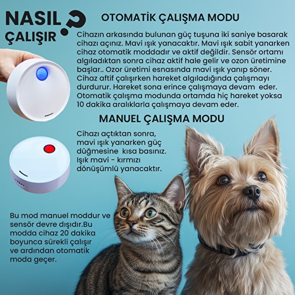 Upway Akıllı Koku Giderici Ozon Cihazı