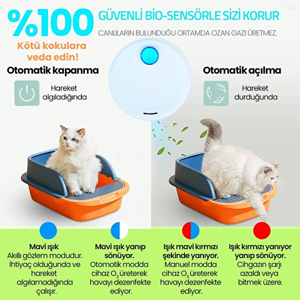 Upway Akıllı Koku Giderici Ozon Cihazı