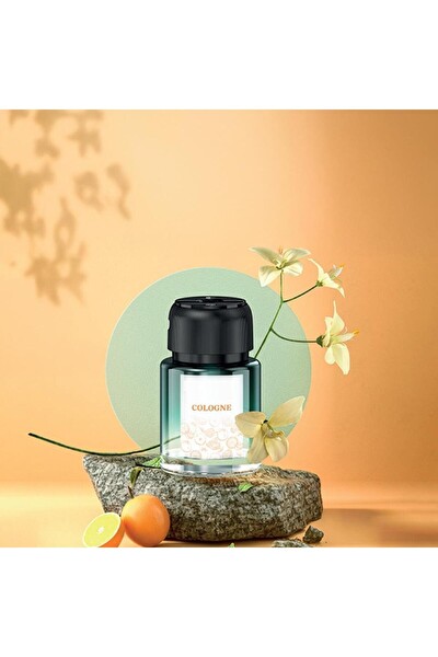 Başkenttekno Araç İçi Aroma Difüzörü Hava Nemlendirici Yıldız Tavan Işıklı Şarjlı Oda ve Araba Kokusu Sarı TCF-02