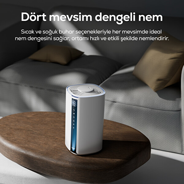 Xenon Smart Lite 2 Akıllı Ultrasonik Sıcak ve Soğuk Buhar 4.5L WiFi Hava Nemlendirici X7451