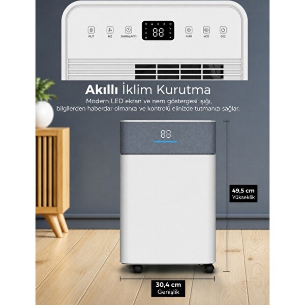 Trotec TTK 55 E WiFi Nem Alma Cihazı