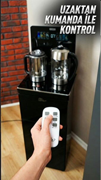 Tea Or Coffee 5 Farklı İçecek Tek Makinede Çay - Türk Kahvesi - Filtre Kahve - Soğuk Su ve Sıcak Su - Çay Kahve - Akıllı Su Sebili