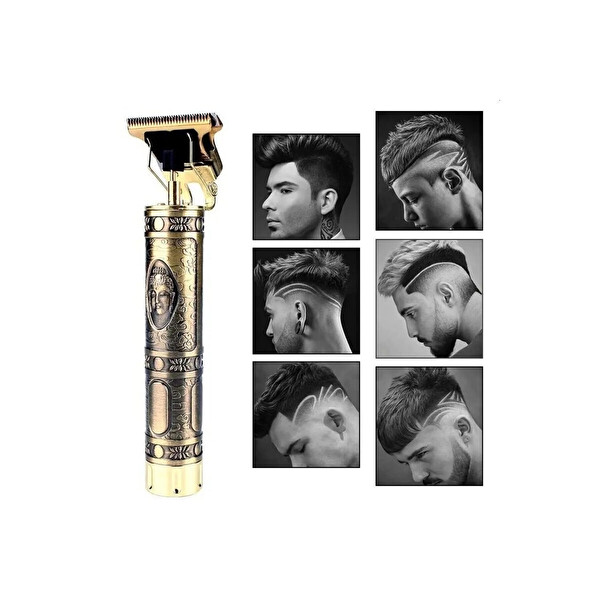 Nave Profesyonel T Bıçak Saç - Sakal Çizim ve Lazer Epilasyon Öncesi Tıraş Makinesi