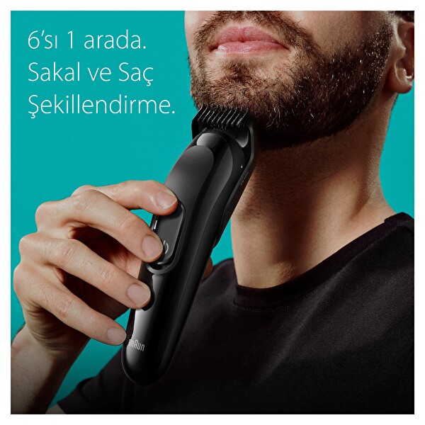 Braun Series 3 MGK3410 6’sı 1 Arada Şekillendirme Seti