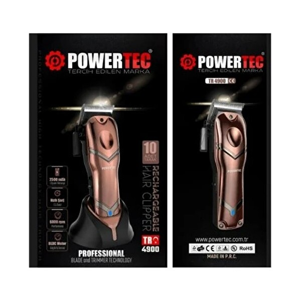 Powertec TR-4900 Sakal Tıraş Makinesi