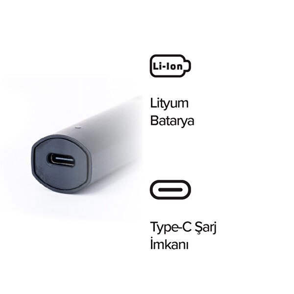 Bester NE5891 Şarj Edilebilir Su Geçirmez Kulak Burun Tüy Makinesi