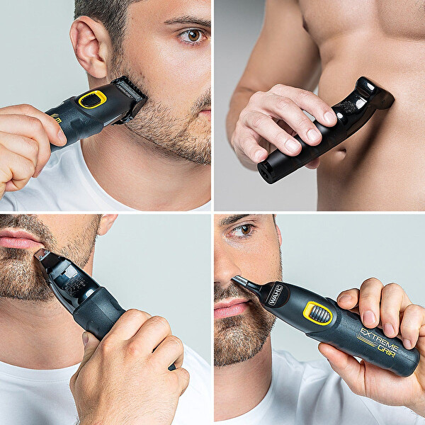 Wahl 9893 Extreme Grip Advanced Hepsi Bir Arada Şarjlı Erkek Bakım Kiti 09893-0460