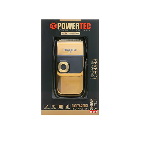 Powertec TR-550 Günlük Sakal Makinesi
