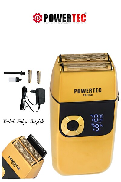 Powertec TR-550 Günlük Kablosuz Sakal Makinesi