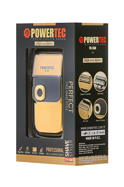 Powertec TR-550 Günlük Sakal Makinesi