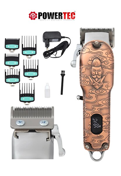 Powertec TR-6700 Dijital Saç Sakal Tıraş Makinesi