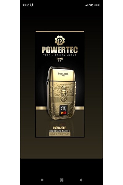 Powertec 3'lü Set TR-8500 Saç Kesim - TR-1818 Sakal Ense Çizim - TR-950 Günlük Sakal Tıraş Makinesi
