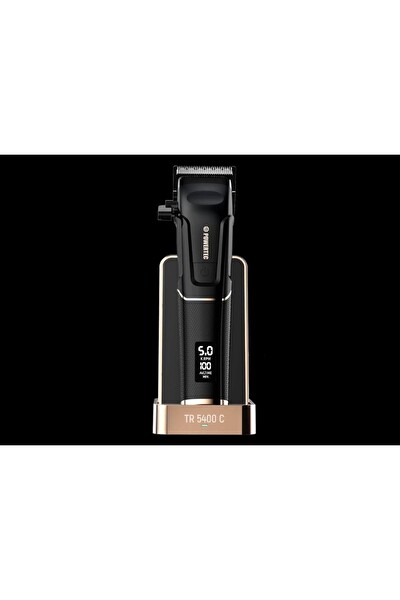 Powertec TR-5400 Saç-Sakal Günlük Tıraş Ense Çizim Profesyonel Berber Tıraş Makinesi 3'lü Set