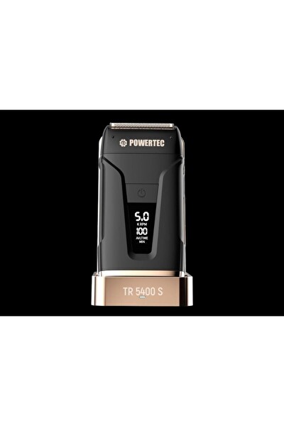 Powertec TR-5400 Saç-Sakal Günlük Tıraş Ense Çizim Profesyonel Berber Tıraş Makinesi 3'lü Set
