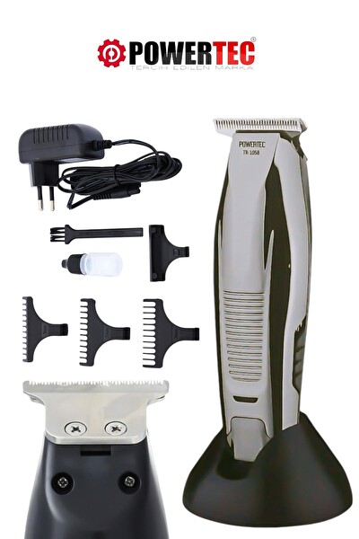 Powertec TR-1058 Saç Sakal Ense Vücut Tıraş Makinesi