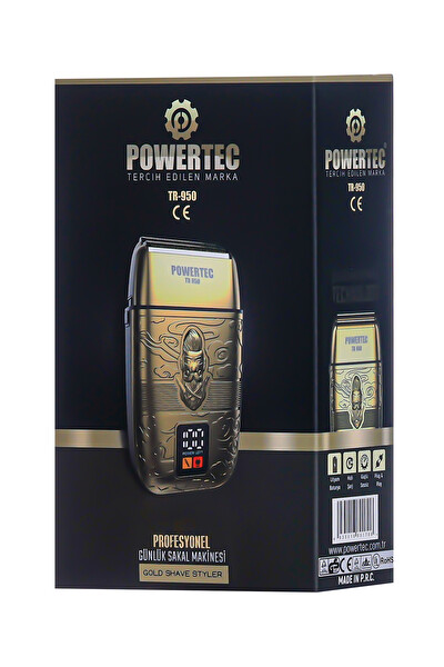 Powertec TR-950 Günlük Sakal Tıraş Makinesi