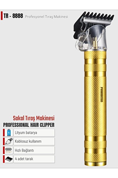 Powertec TR-8888 Sakal Ense Tıraş Makinesi